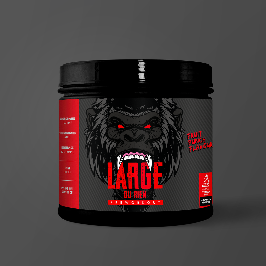 GORILLA PUMP Pré Workout 30 Portions LARGEOURIEN